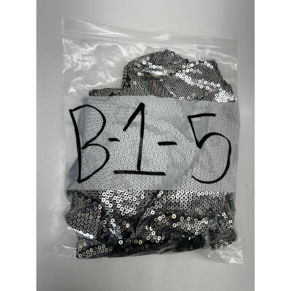 Ruby Rd. Womens Jacket & Tank Top Petite Medium Gold Sequin Animal Print - Picture 13 of 13